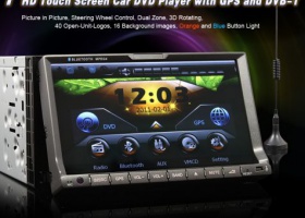 2-din s GPS a DVB-T